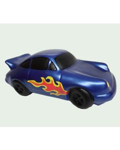 Blazing Hot Rod Car Bank other side
