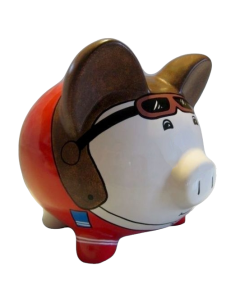 Pilot Piggy Bank - our creation!
