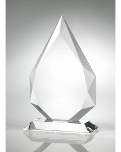 Apex Crystal Award 3/4" thick - 8, 10, 12"
