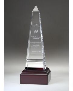 Grooved Obelisk Award  8, 10, 12"