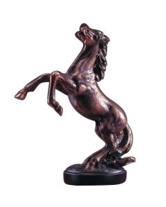 21" Wild Horse Rearing statue
