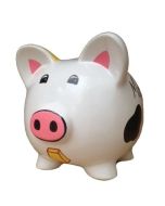 Moolah Cow Pig Bank
