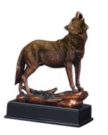 Wolf Leader of the Pack Statue 10 inch