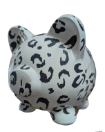 Snow Leopard Piggy Bank