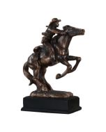 Saddle Bronc Riding Statue