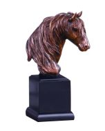 Beautiful Horse Bust 9 inch with full mane