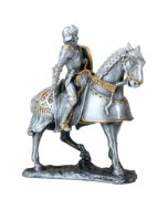 French Knight on Horse - beautiful armor